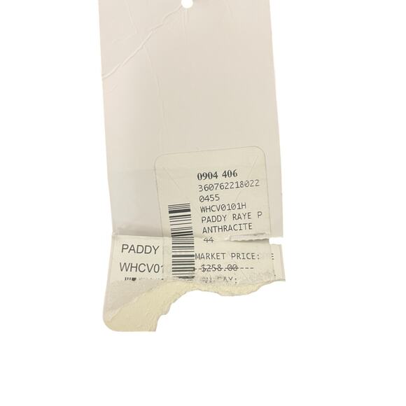 Zadig Voltaire Paddy Raye Anthracite Pants Mens Size 44 Black Pinstriped NWT - Picture 6 of 11